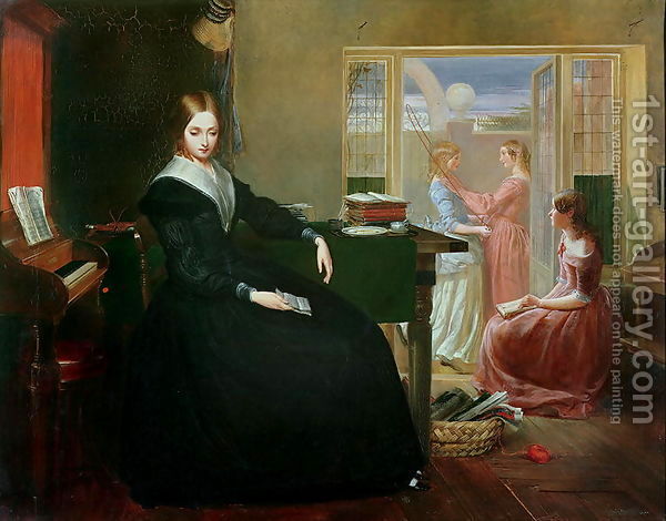 Richard Redgrave - The Governess,1844.jpg